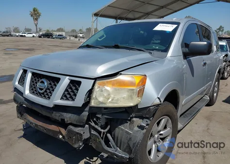2015 Nissan Armada Platinum/Sl/Sv from USA, damaged, VIN 5N1AA0ND0FN604460